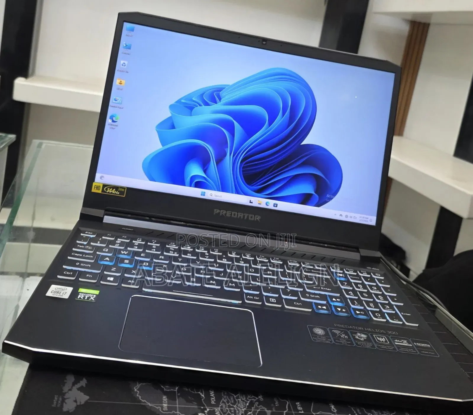 New Laptop Acer Predator Helios 300 16GB Intel Core I7 SSD 1T