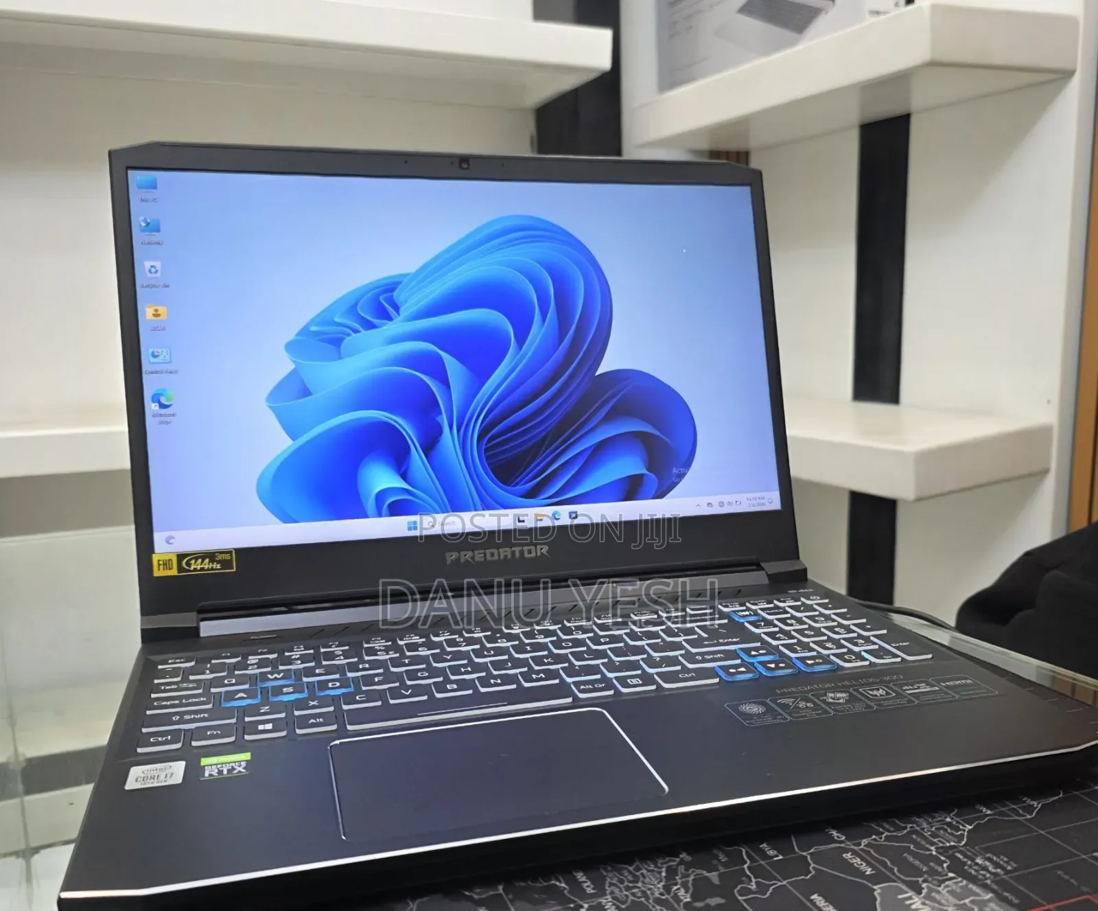 New Laptop Acer Predator Helios 300 16GB Intel Core I7 SSD 1T