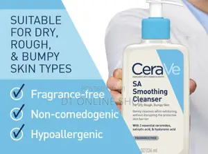 Cerave Sa Smoothing Cleanser