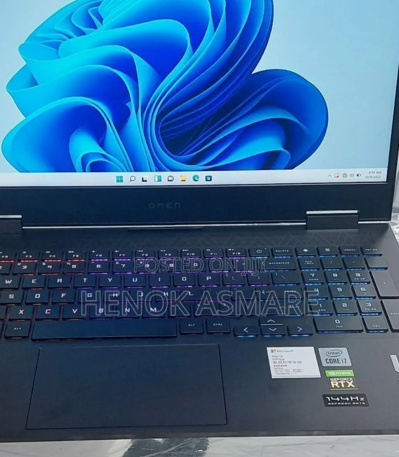 New Laptop HP Omen 15 16GB Intel Core I7 SSD 512GB