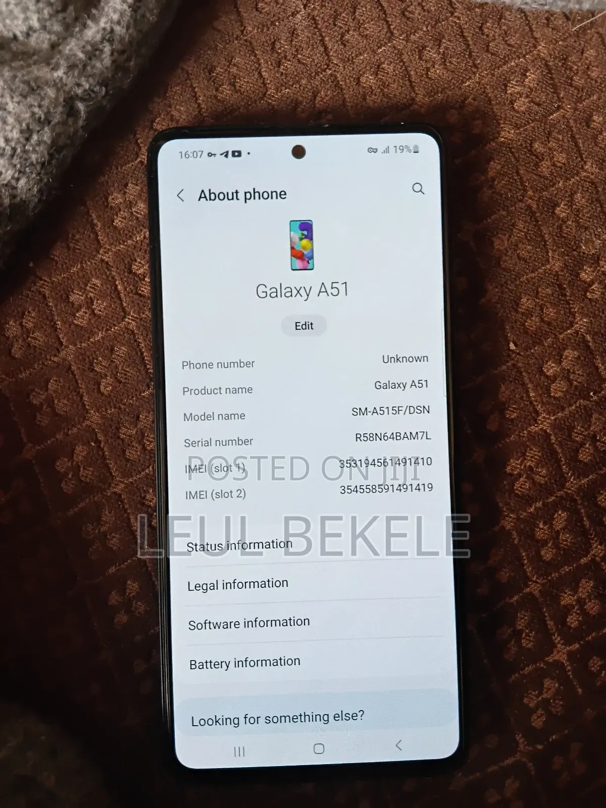 Samsung Galaxy A51 128 GB Blue