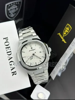 Poedagar Men’S Luxury Watch – Stainless Steel, Waterproof