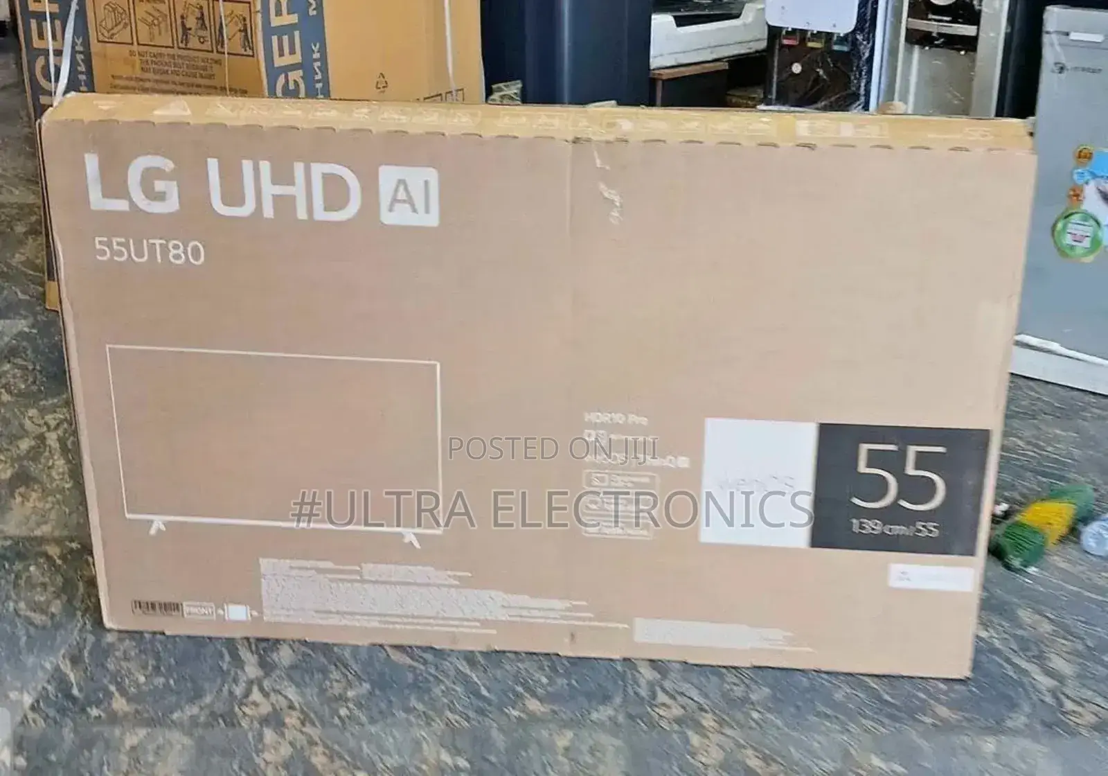 55-Inch Ut80 Series Uhd Smart Tv. Display: 55 Inches With Uhd