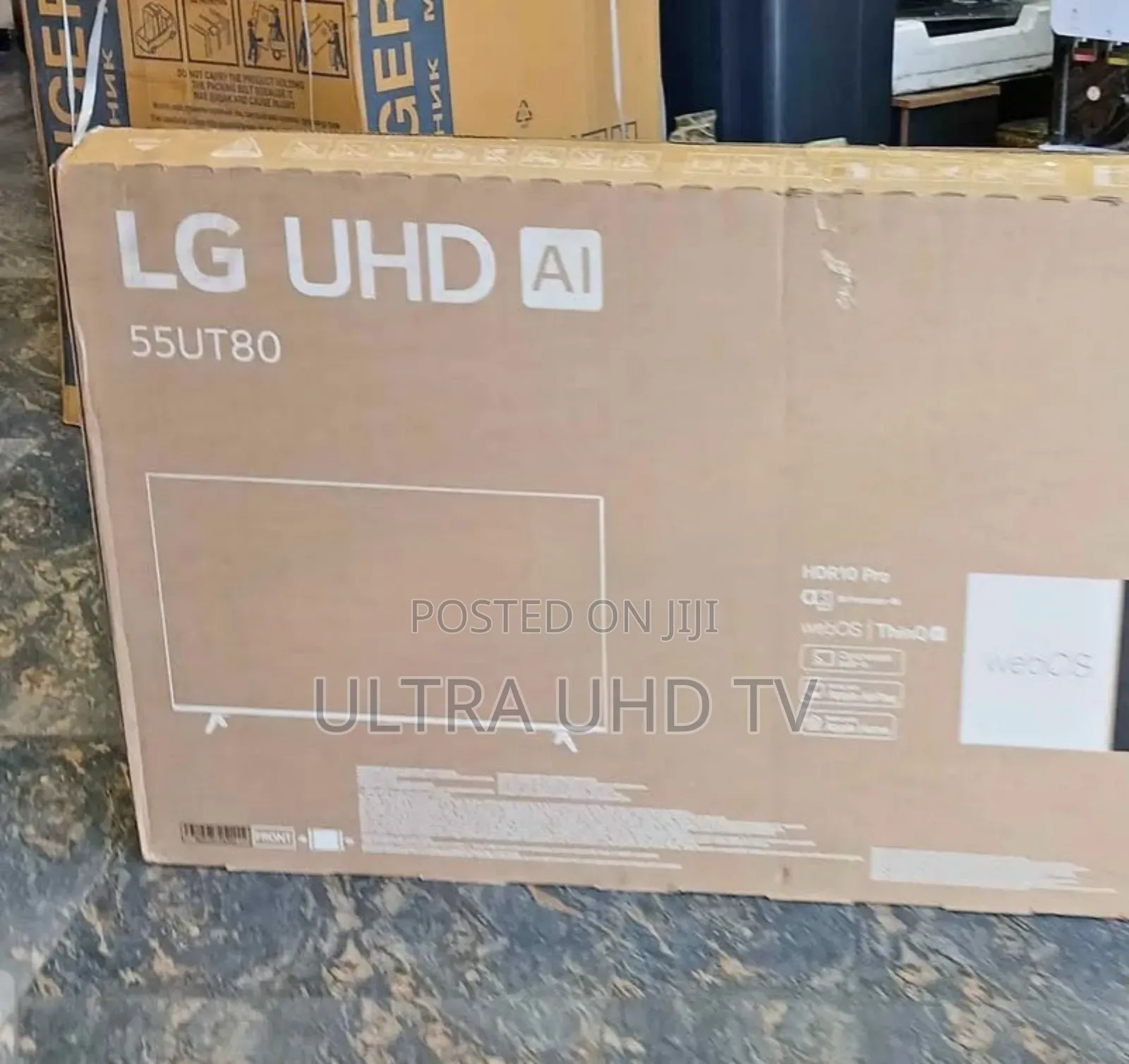 55-Inch Ut80 Series Uhd Smart Tv. Display: 55 Inches With Uhd