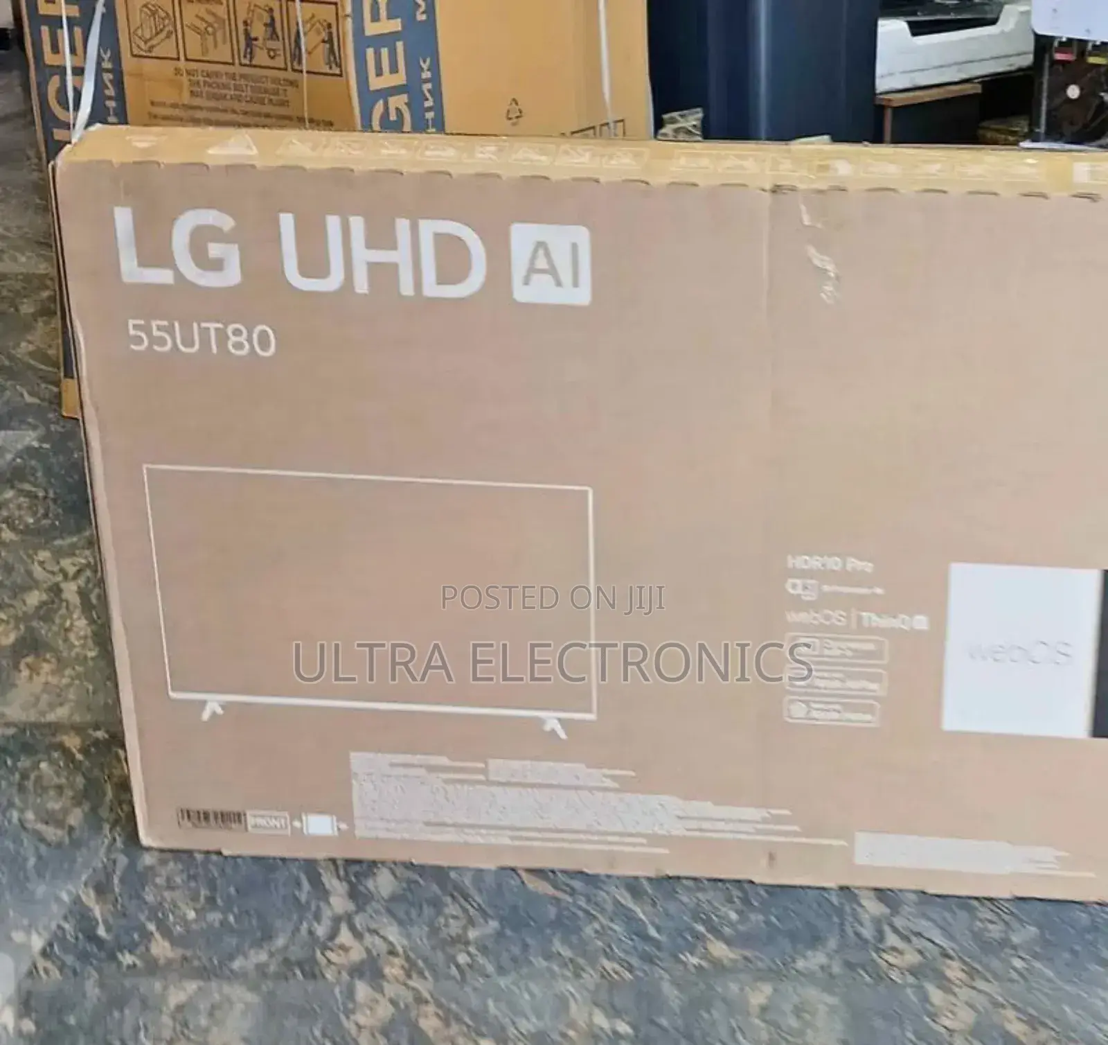 55-Inch Ut80 Series Uhd Smart Tv. Display: 55 Inches With Uhd