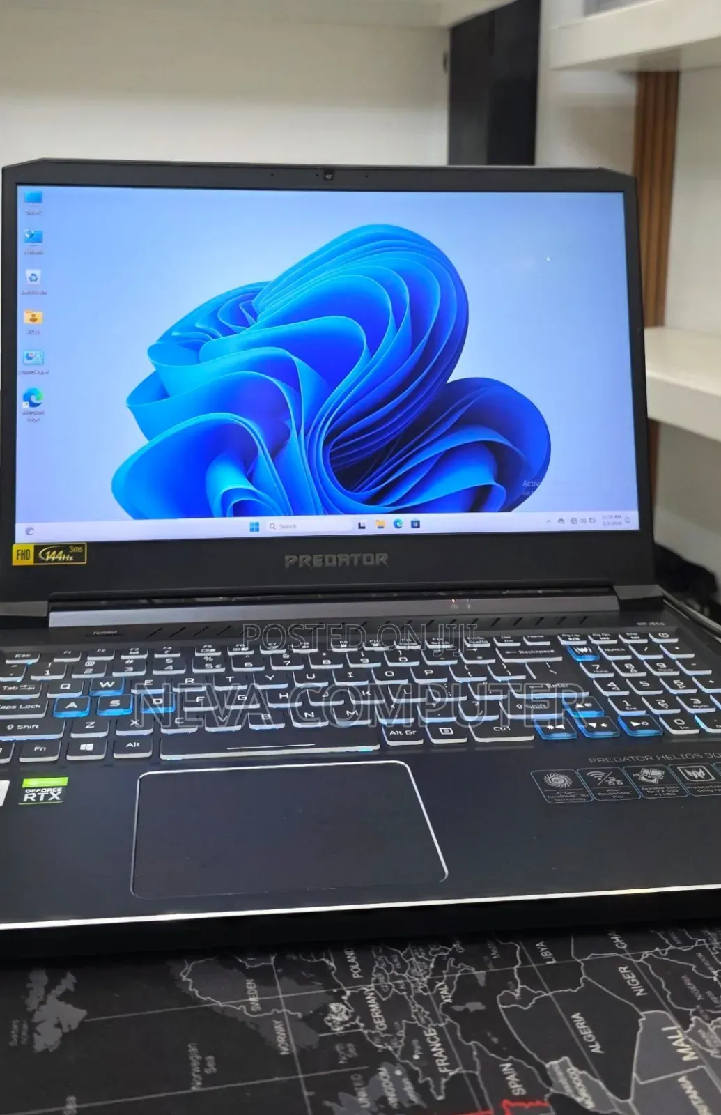 New Laptop Acer Predator Helios 300 16GB Intel Core I7 SSD 1T