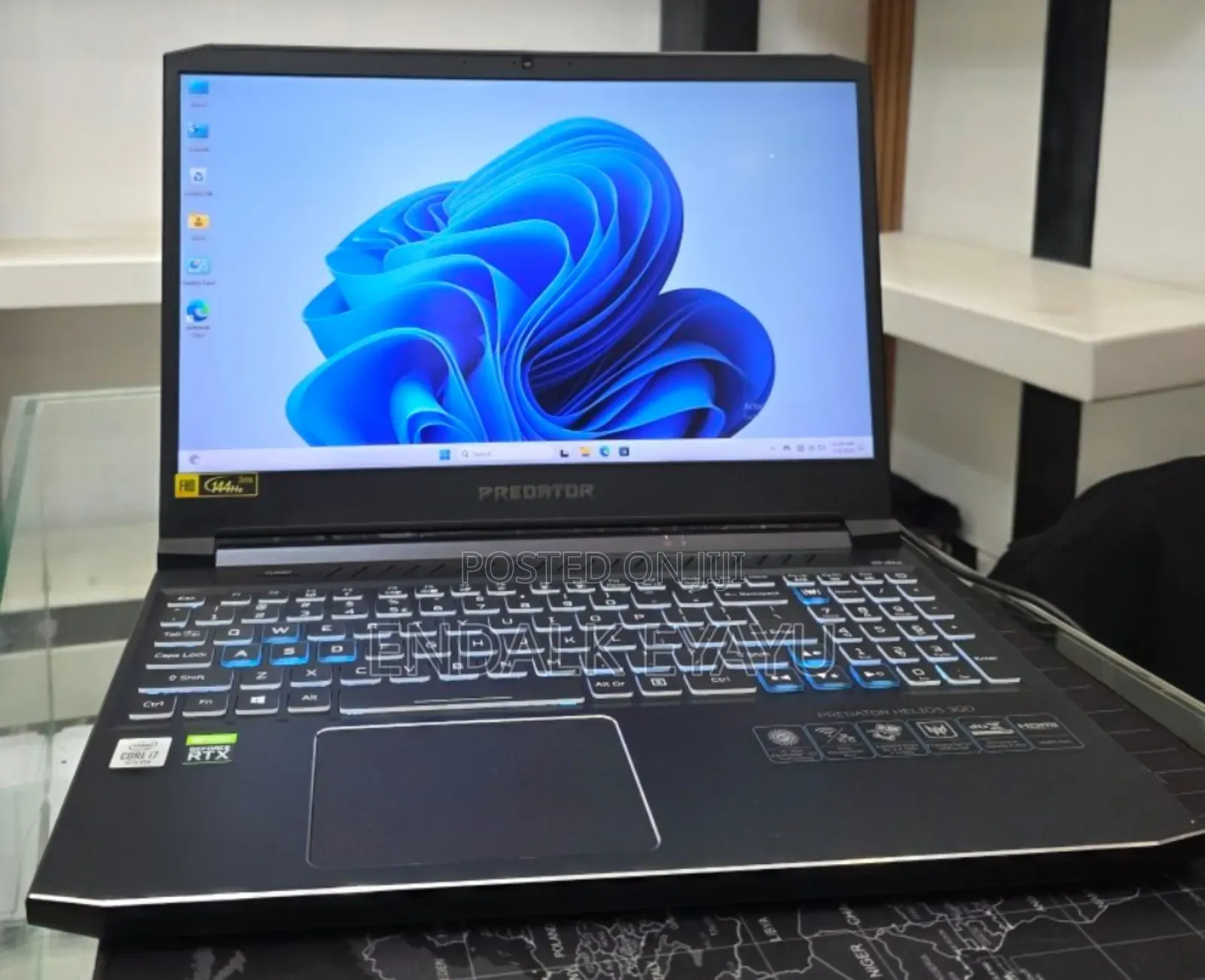 New Laptop Acer Predator Helios 300 16GB Intel Core I7 SSD 1T