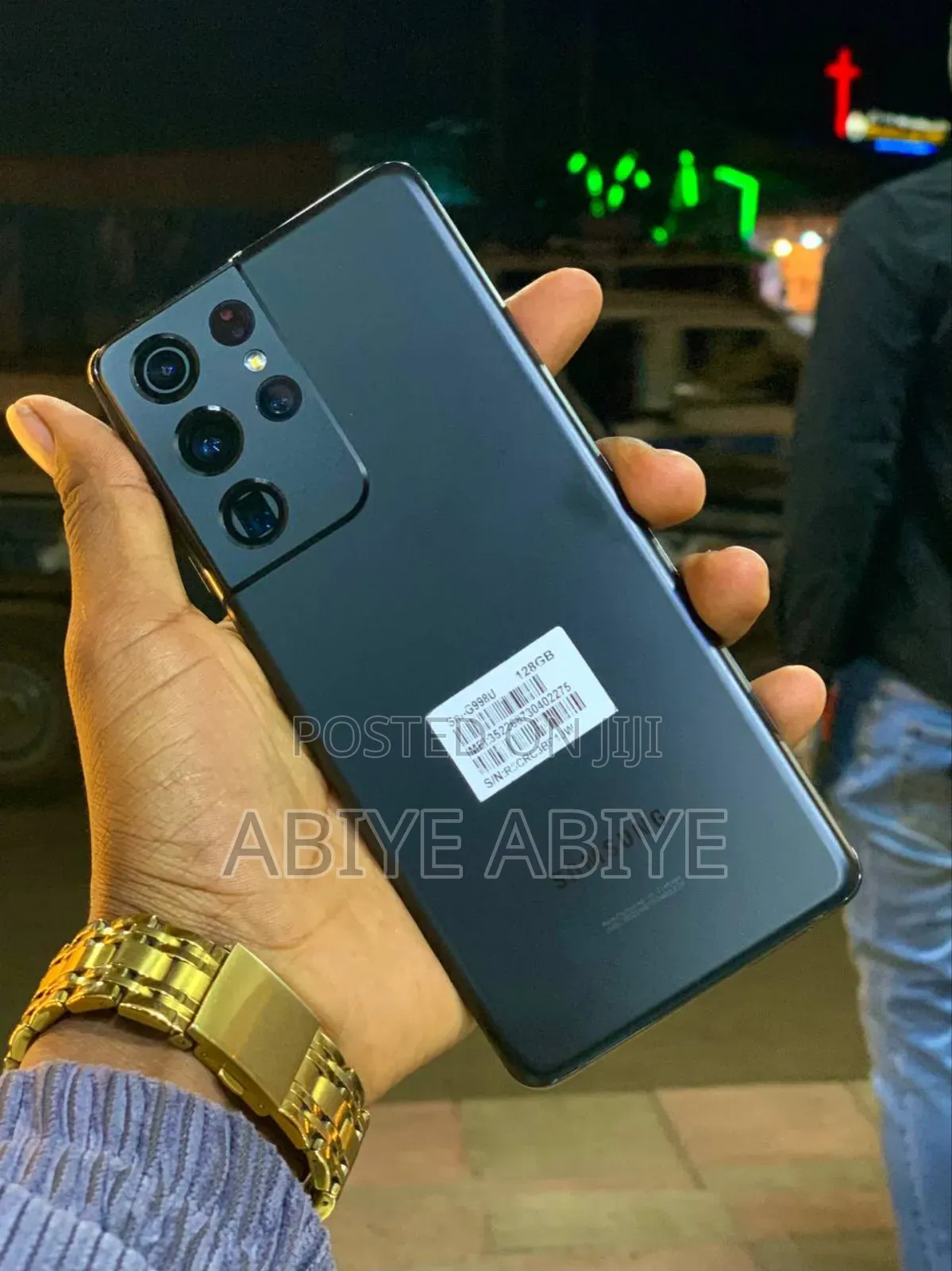 New Samsung Galaxy S21 Ultra 5G 128 GB Black