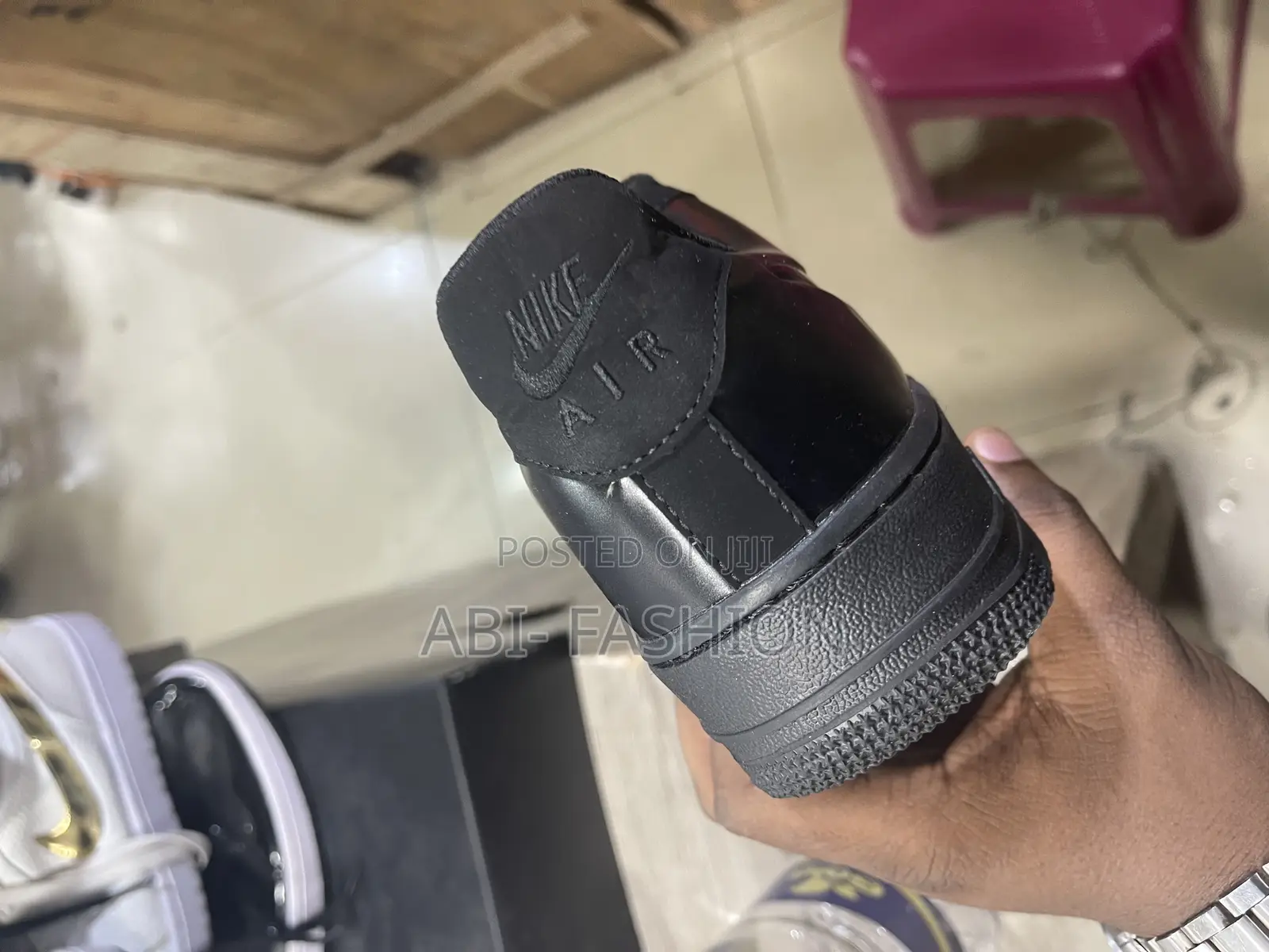 Nike Air Force Shine Black