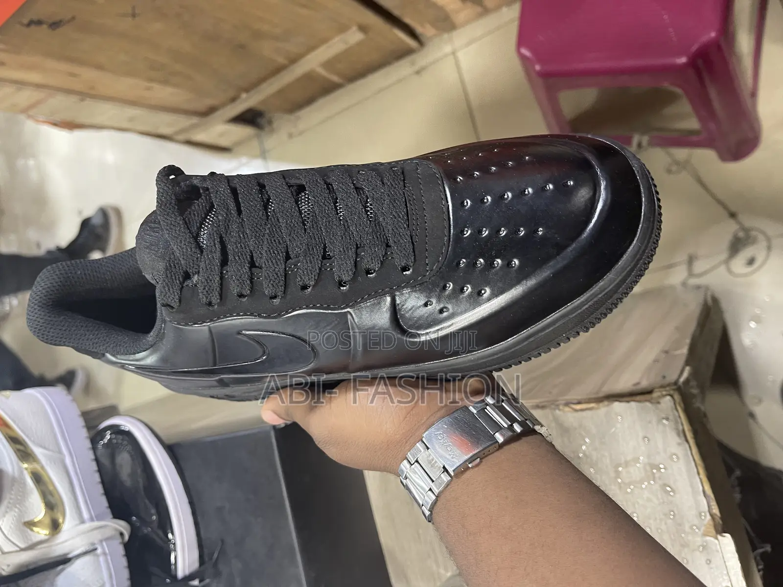 Nike Air Force Shine Black