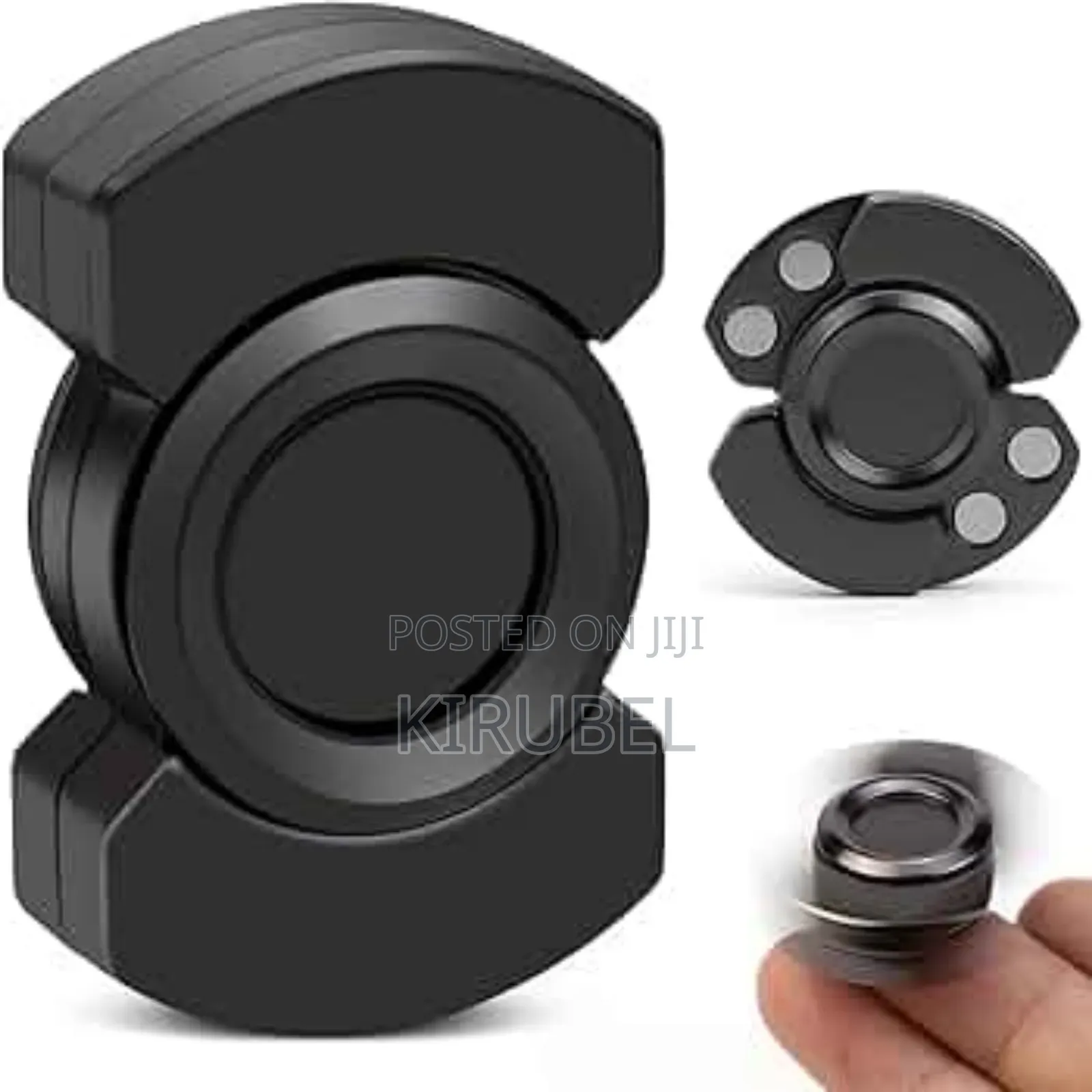 Black Metal Fidget Spinner