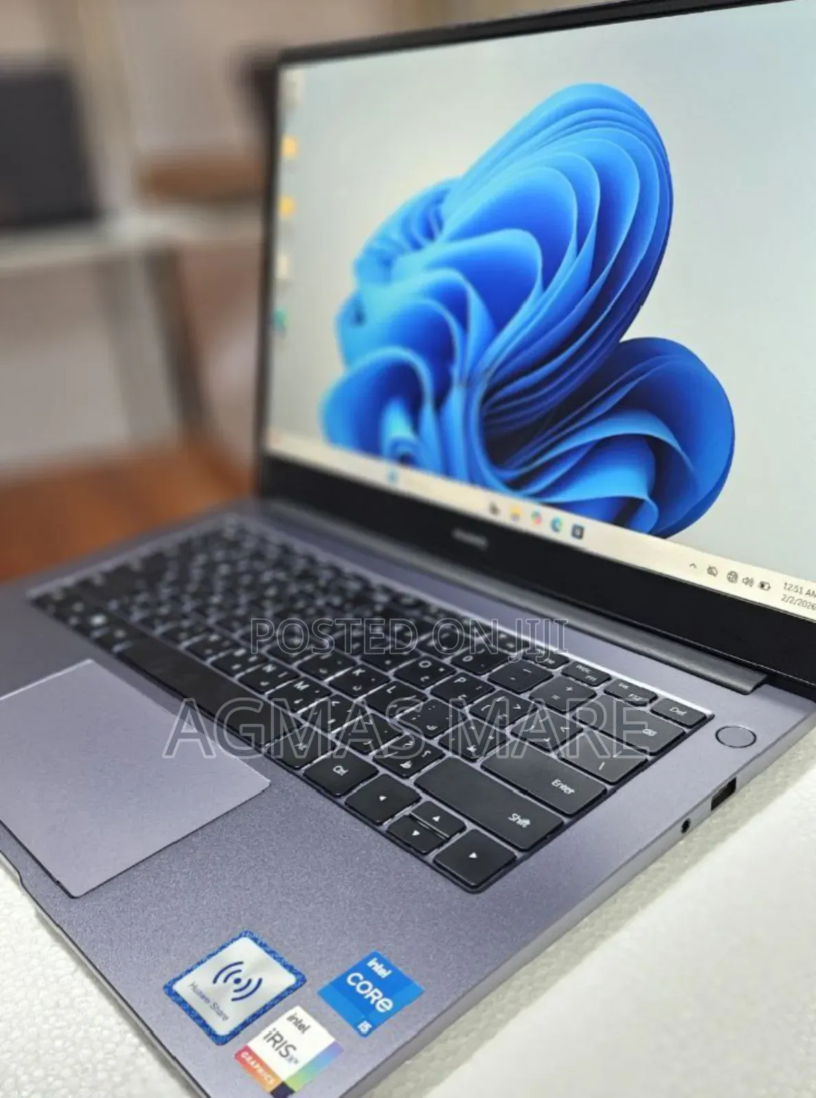 New Laptop Huawei Matebook D 15 8GB Intel Core I5 SSD 512GB