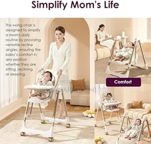Multifunctional Baby High Chair and Swing