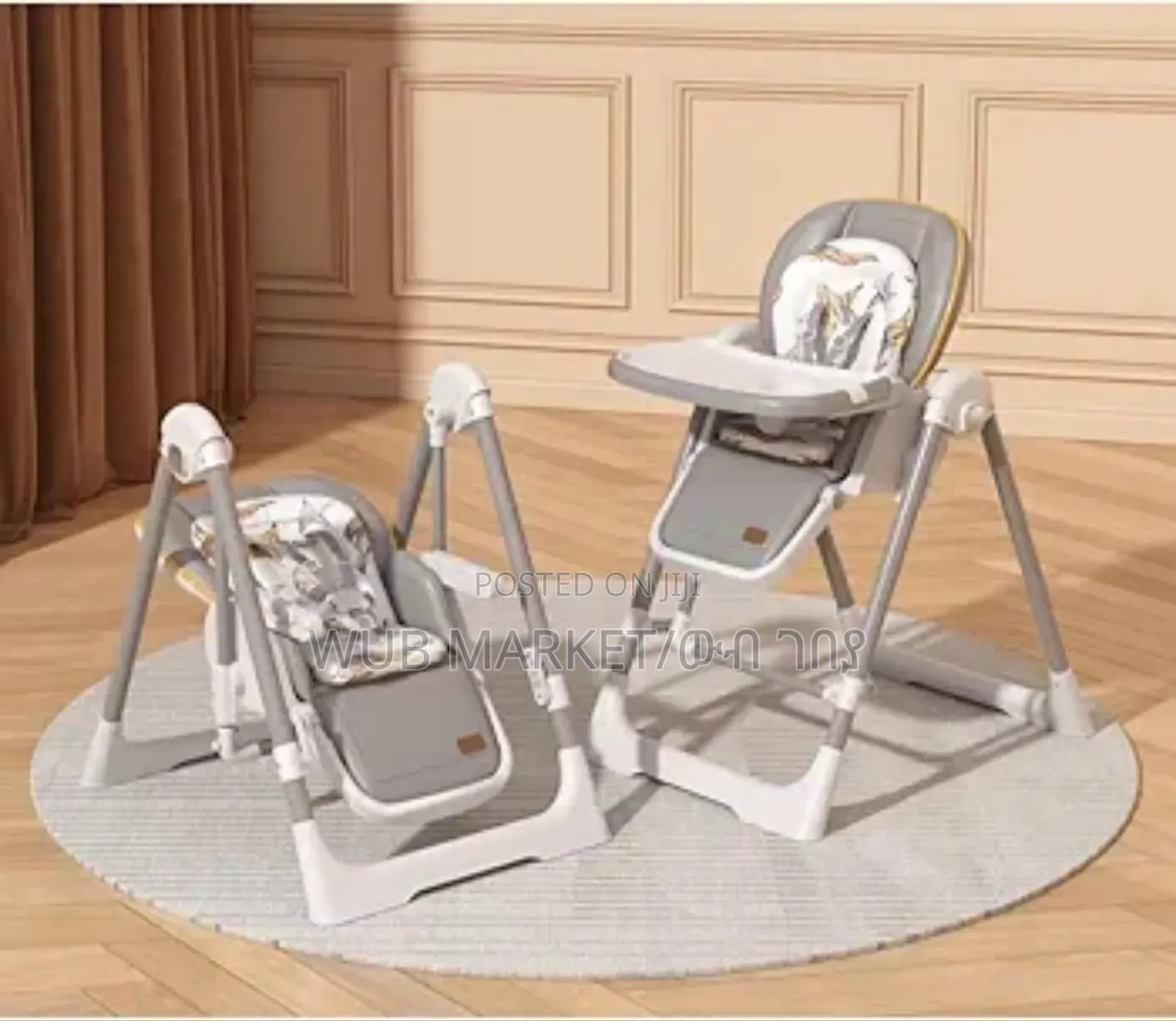 Multifunctional Baby High Chair and Swing