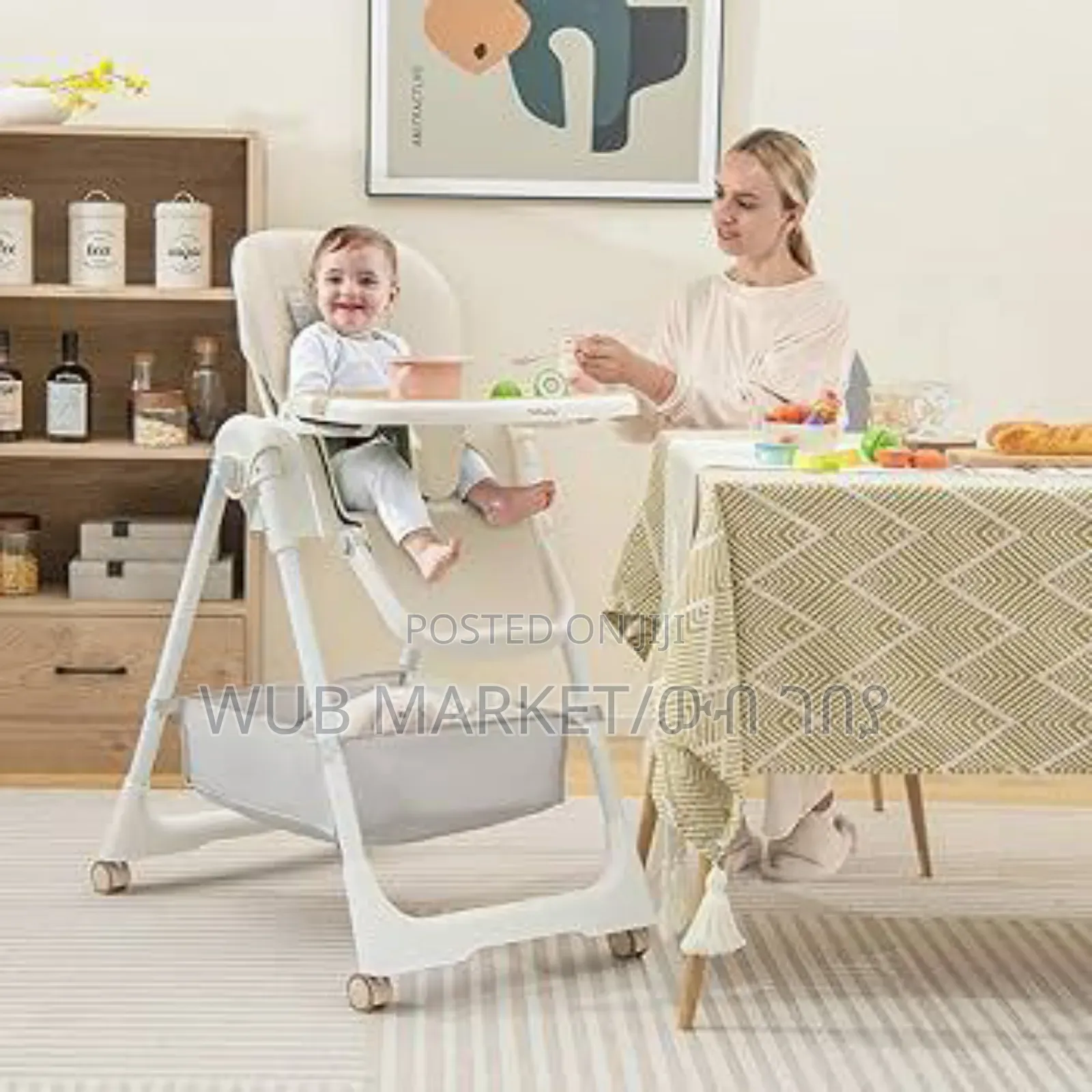 Multifunctional Baby High Chair and Swing