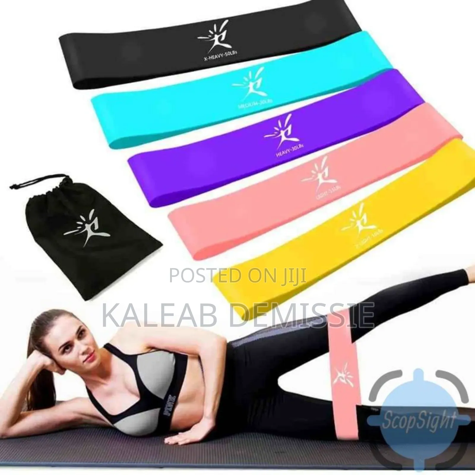 5in1 Exercise Resistance Belt