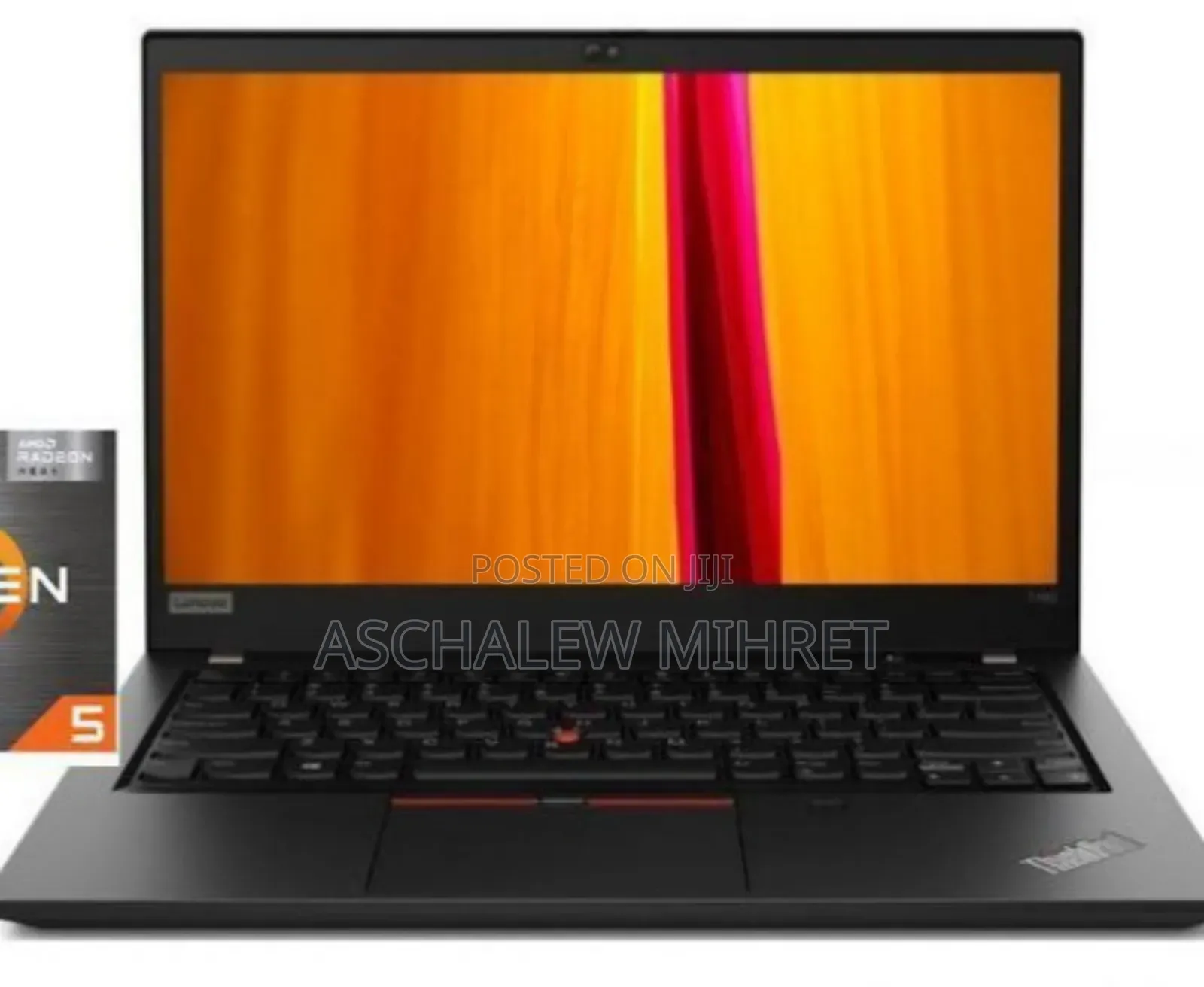 New Laptop Lenovo ThinkPad T495s 8GB AMD Ryzen 5 SSD 256GB