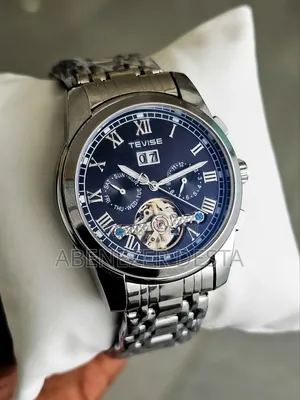 Tevise Automatic Mechanical Men's Wristwatch With a Stainless Steel