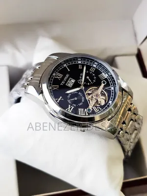 Tevise Automatic Mechanical Men's Wristwatch With a Stainless Steel