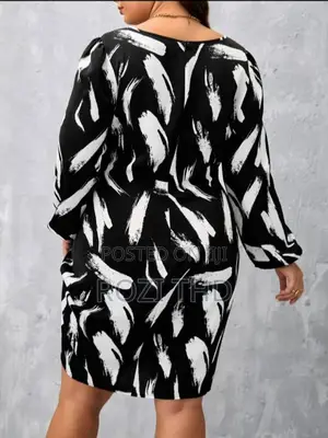 Black and White Dress