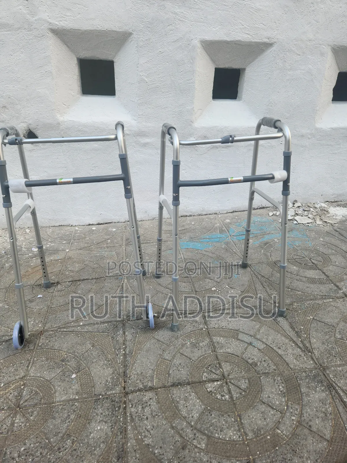 Alain Care Adult Walker Stand Assist Walker Foldable Walking