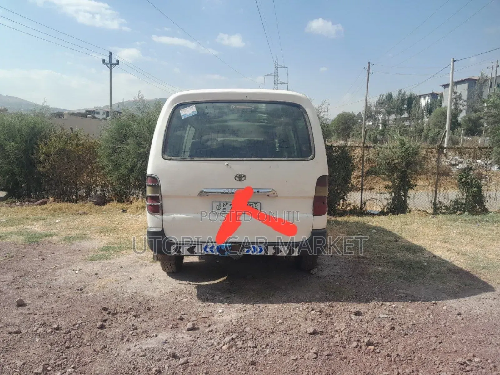 Toyota HiAce 2008 White