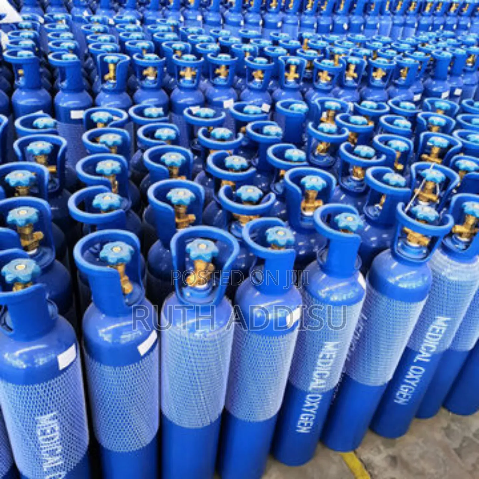 Supply 50 L Industrial Gas Cylinders Portable Oxygen Tank Medical