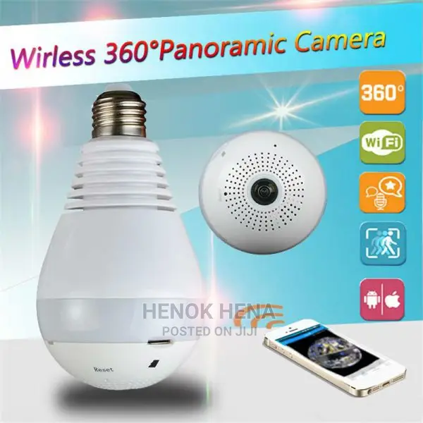 HD Bulb Cctv Camera