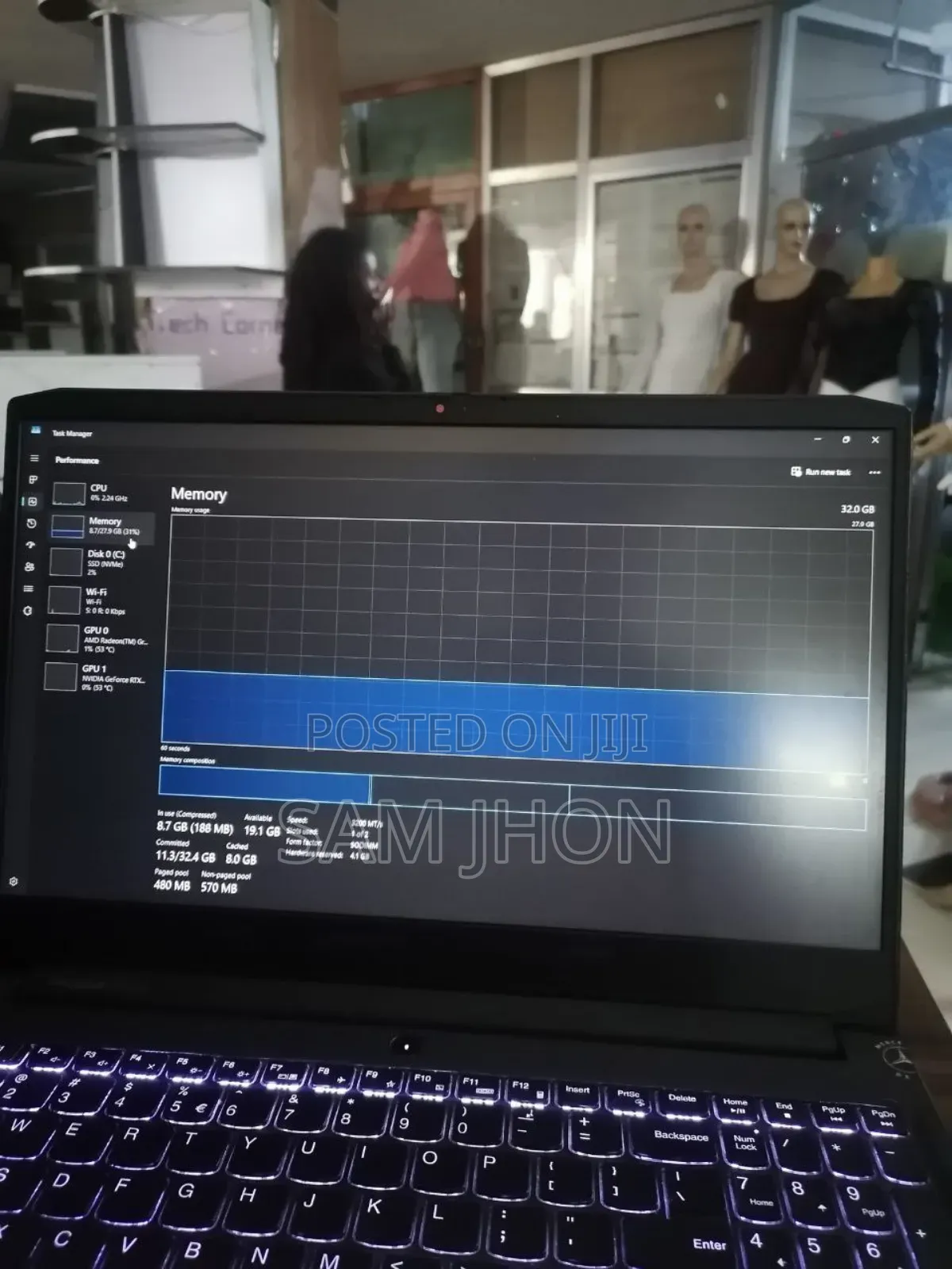 Laptop Lenovo Ideapad 3 32GB AMD Ryzen 5 SSD 1T