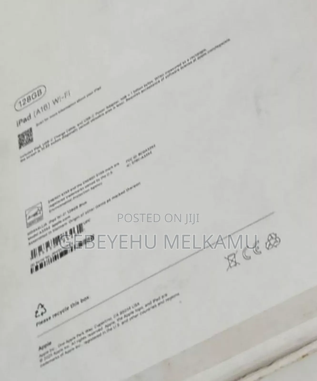 New Apple iPad Air 128 GB