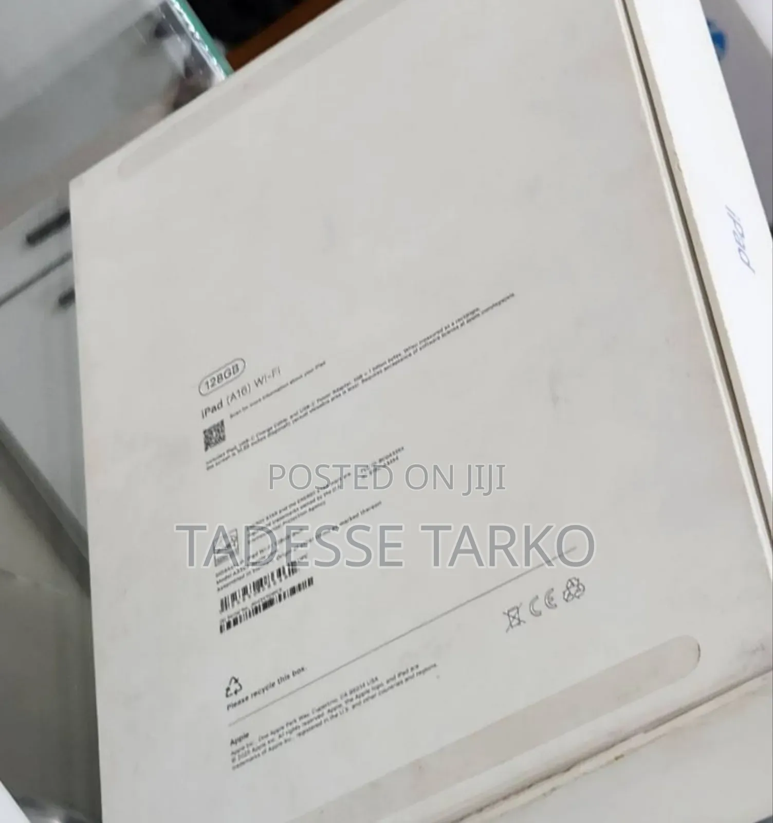 New Apple iPad (2025) 128 GB Silver