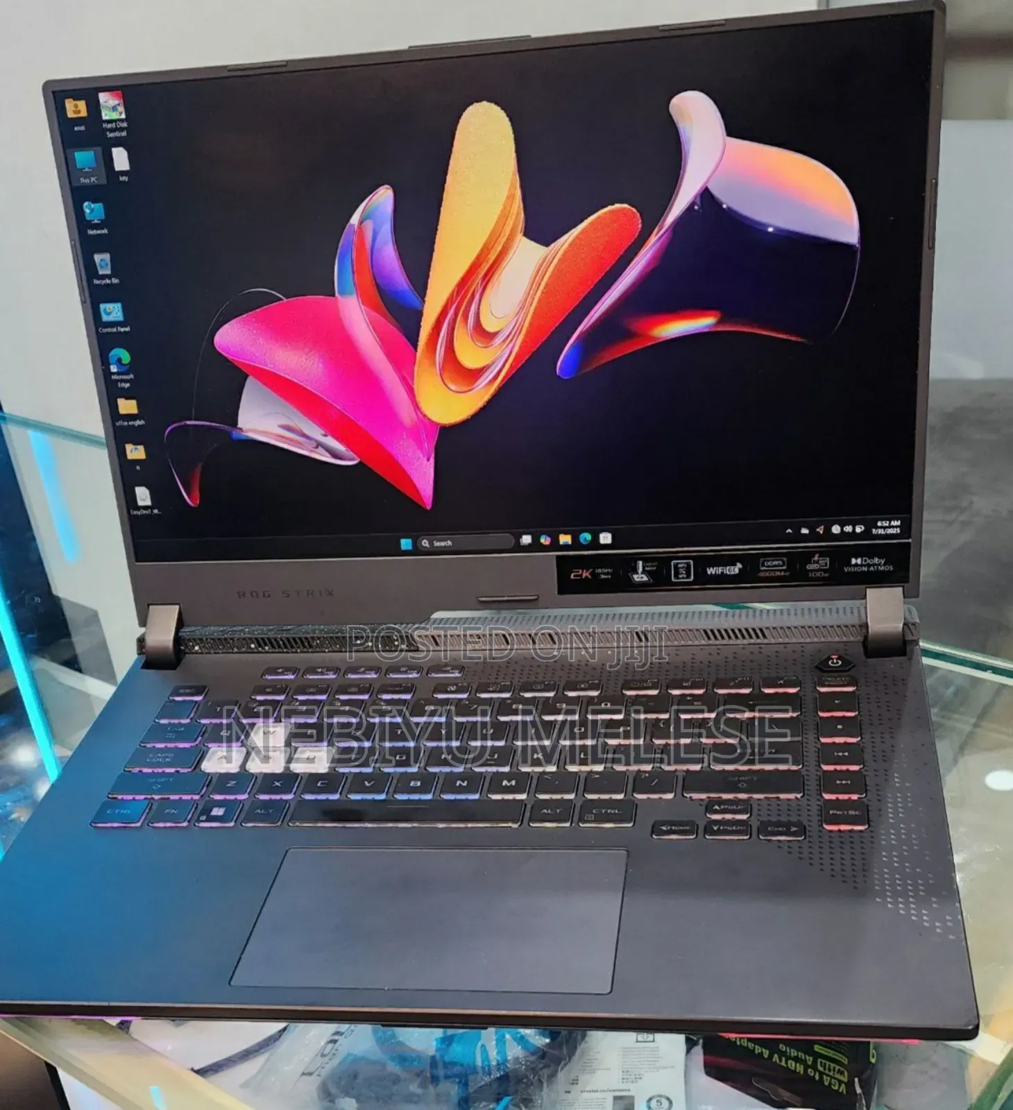 New Laptop Asus ROG Strix G16 G614 16GB AMD Ryzen 7 SSD 512GB
