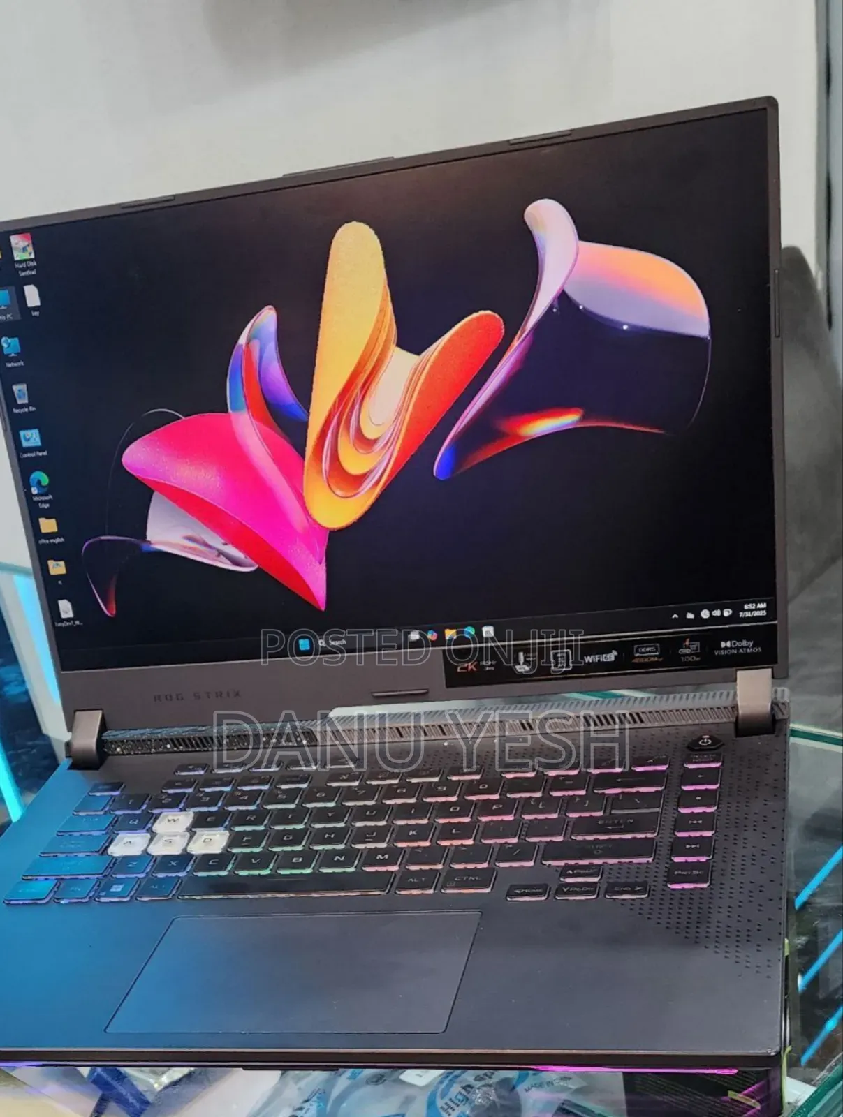 New Laptop Asus ROG Strix G16 G614 16GB AMD Ryzen 7 SSD 512GB