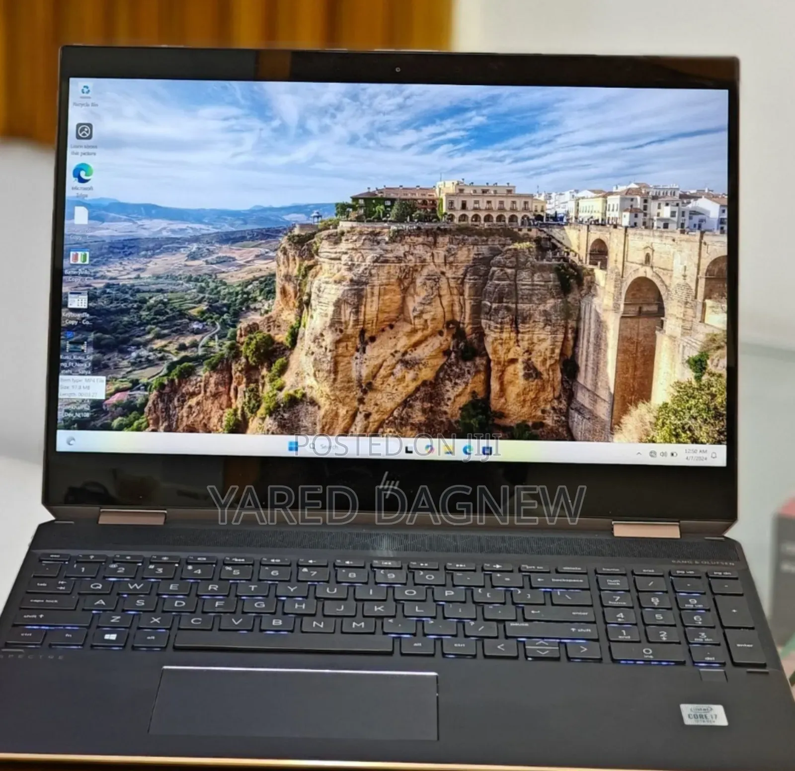 New Laptop HP Spectre X360 15 16GB Intel Core I7 SSD 512GB