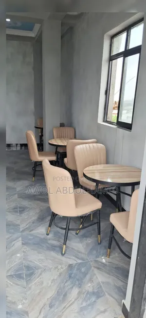 Used Cafe Chair and Table