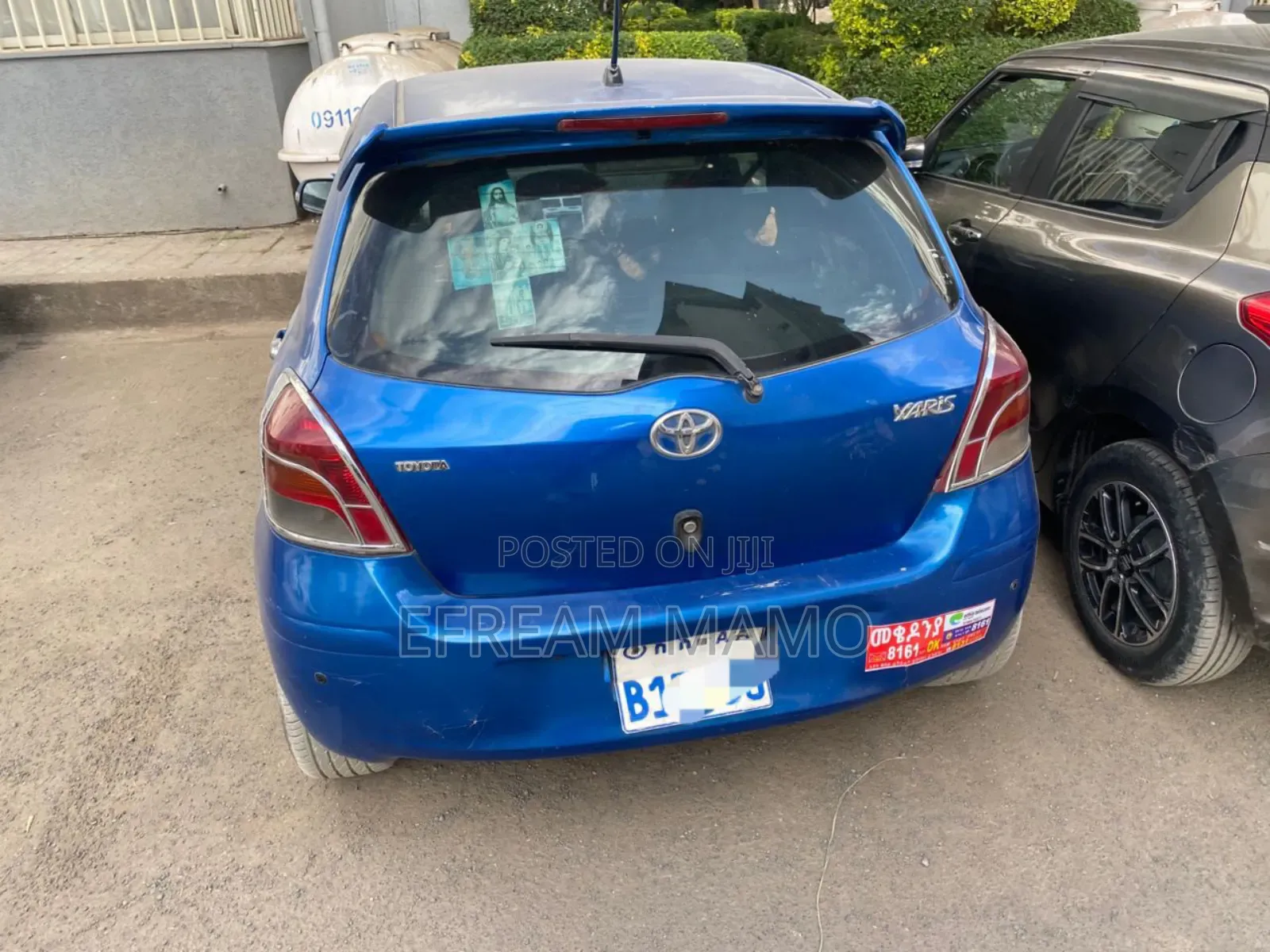 Toyota Yaris 2008 Blue