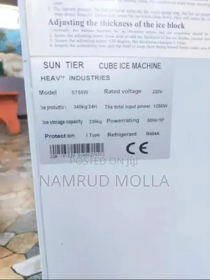 Suntier Icemaker 340kg/24hrs የበረዶ መስሪያ