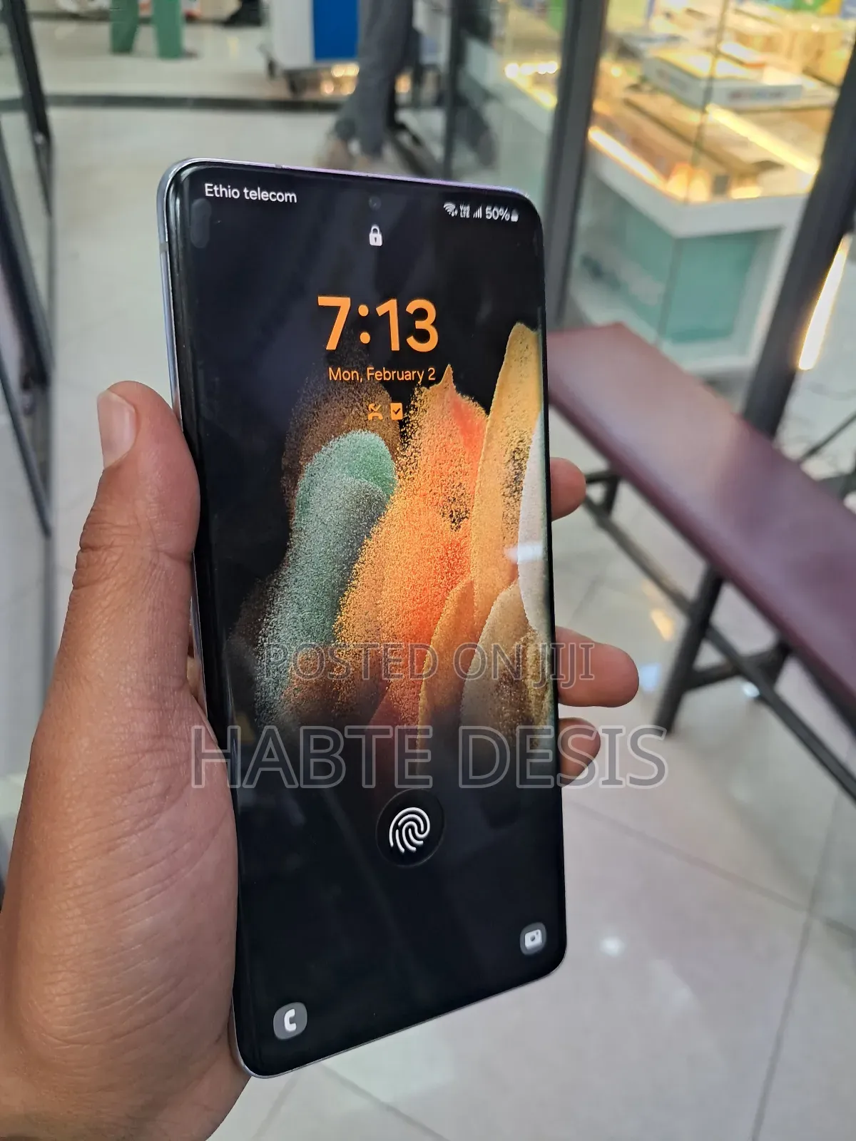 New Samsung Galaxy S21 Ultra 5G 256 GB Silver