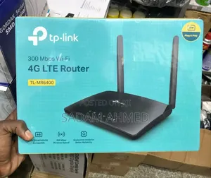 Tp-link Mr6400 4g Lte Sim Card(Ethio & Safari)Support
