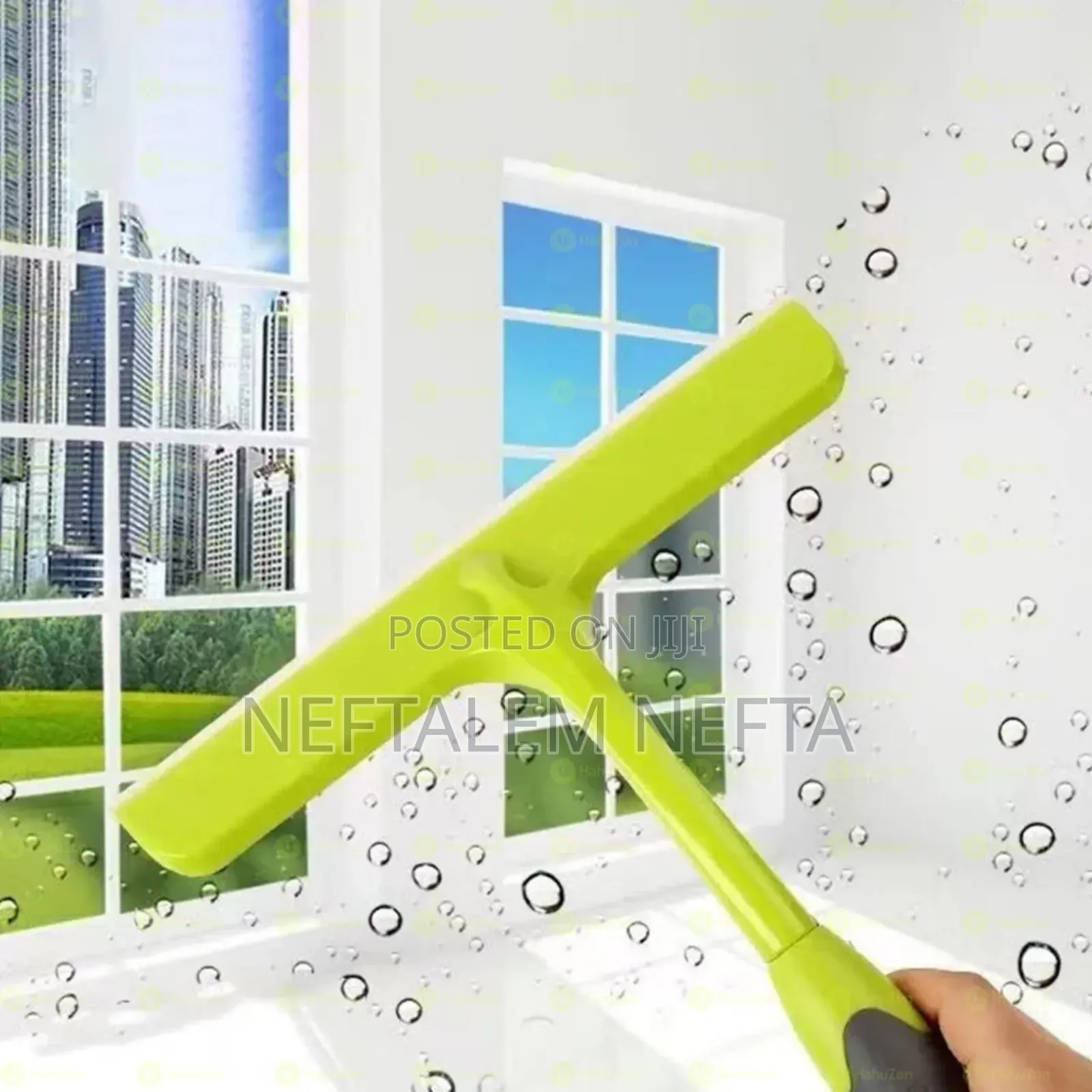 Non-Slip Hand -Held Plastic Squeegee