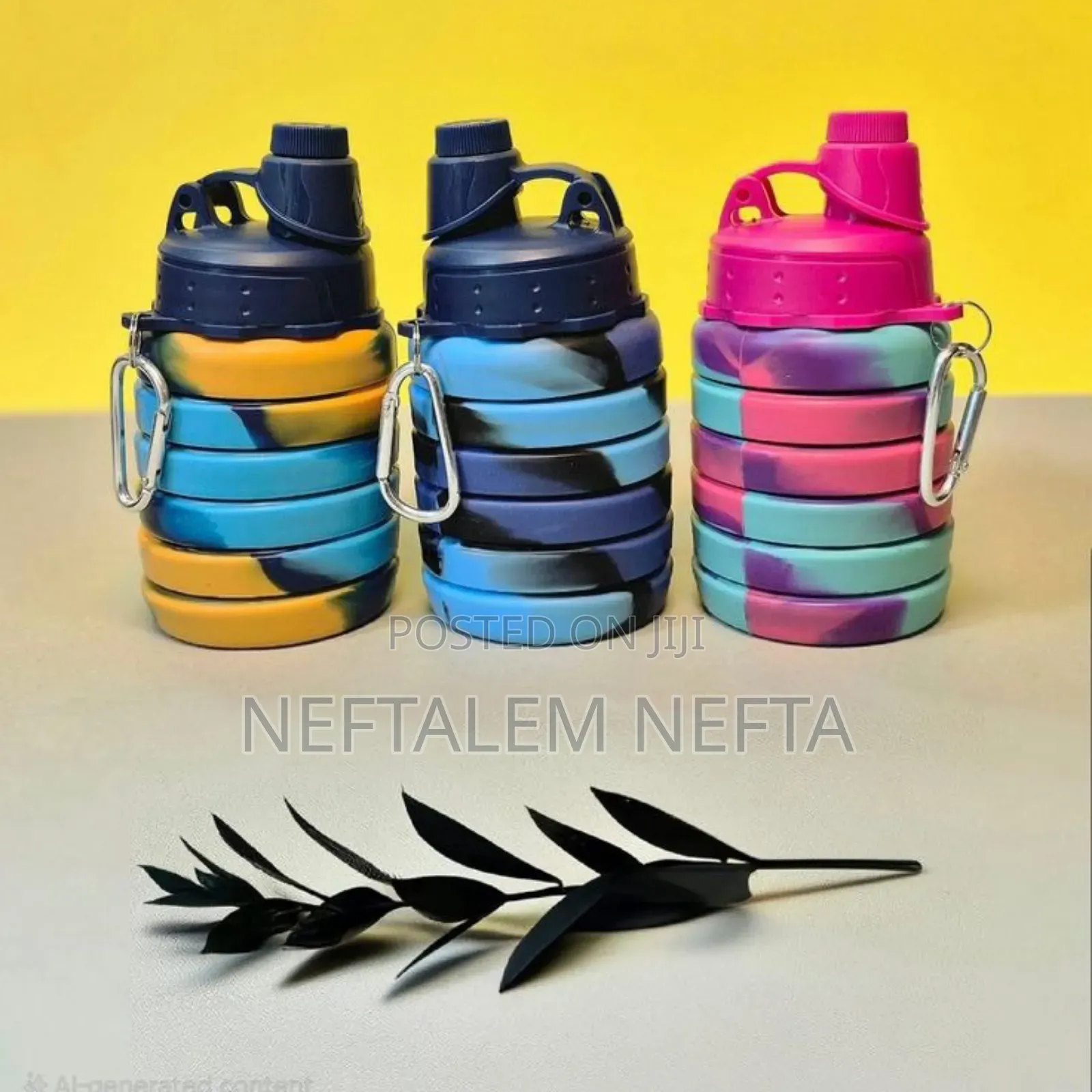 Foldable Silicone Water Bottle