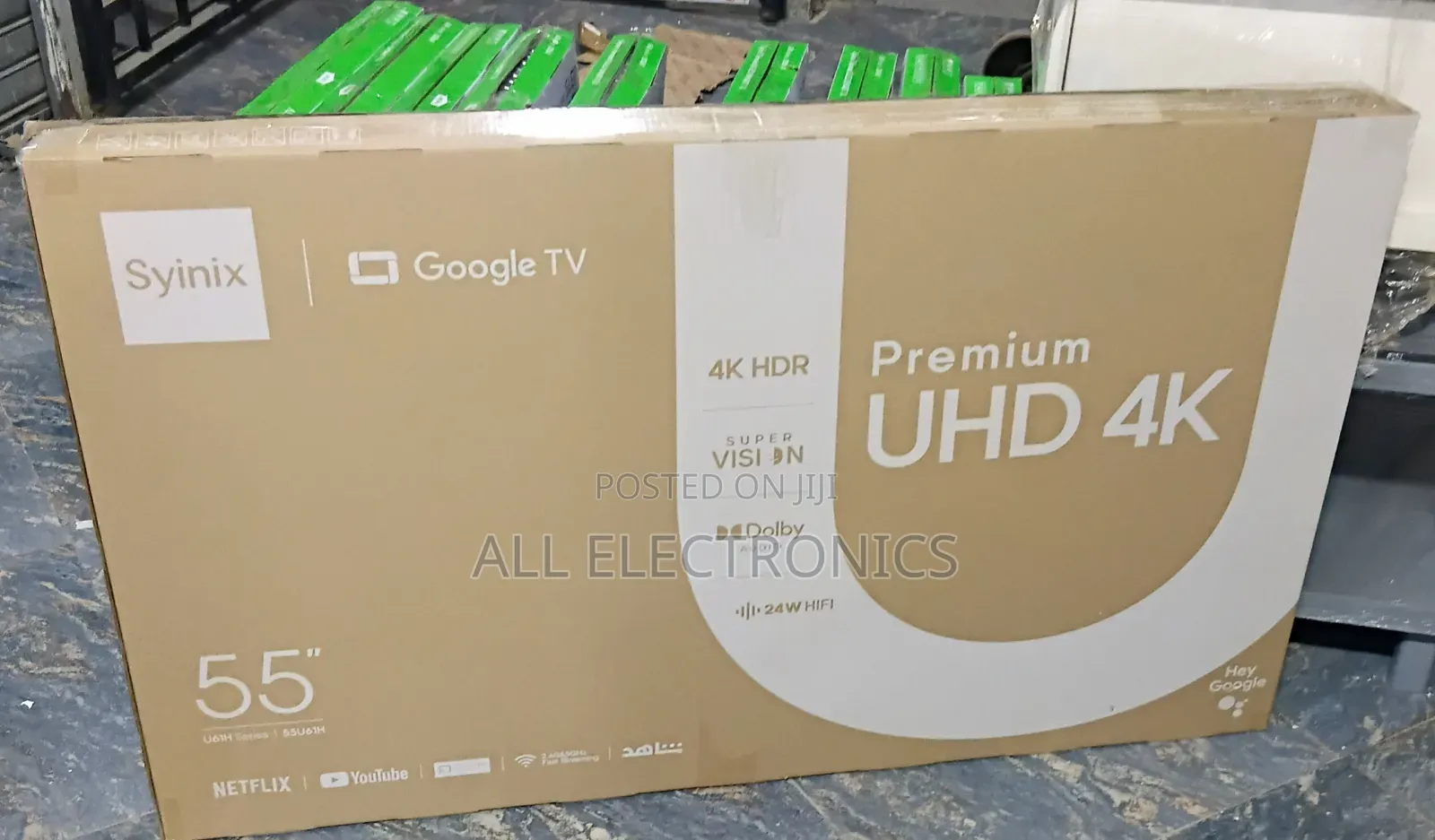 Syinix 55"Inch Uhd Tv