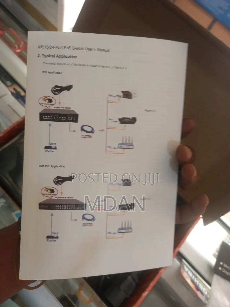Poe Network Switch