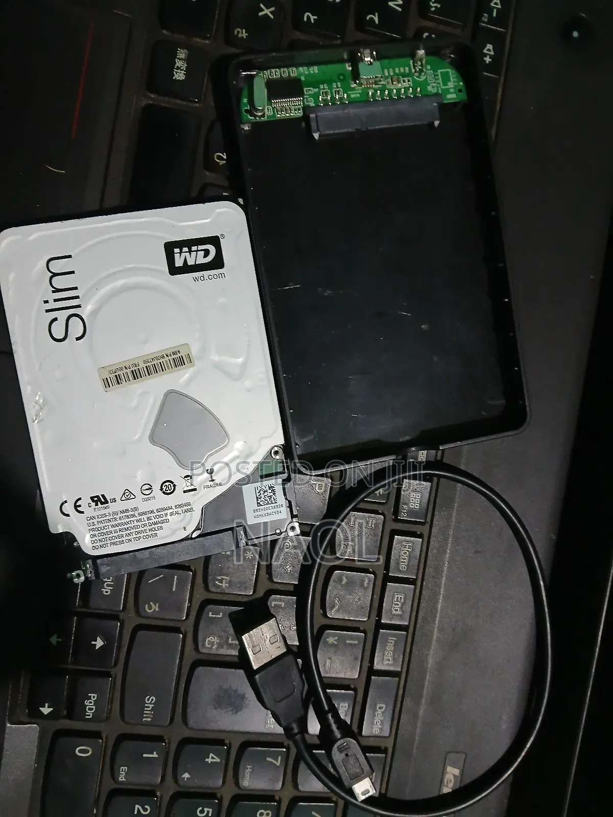 Hard Drive With Case