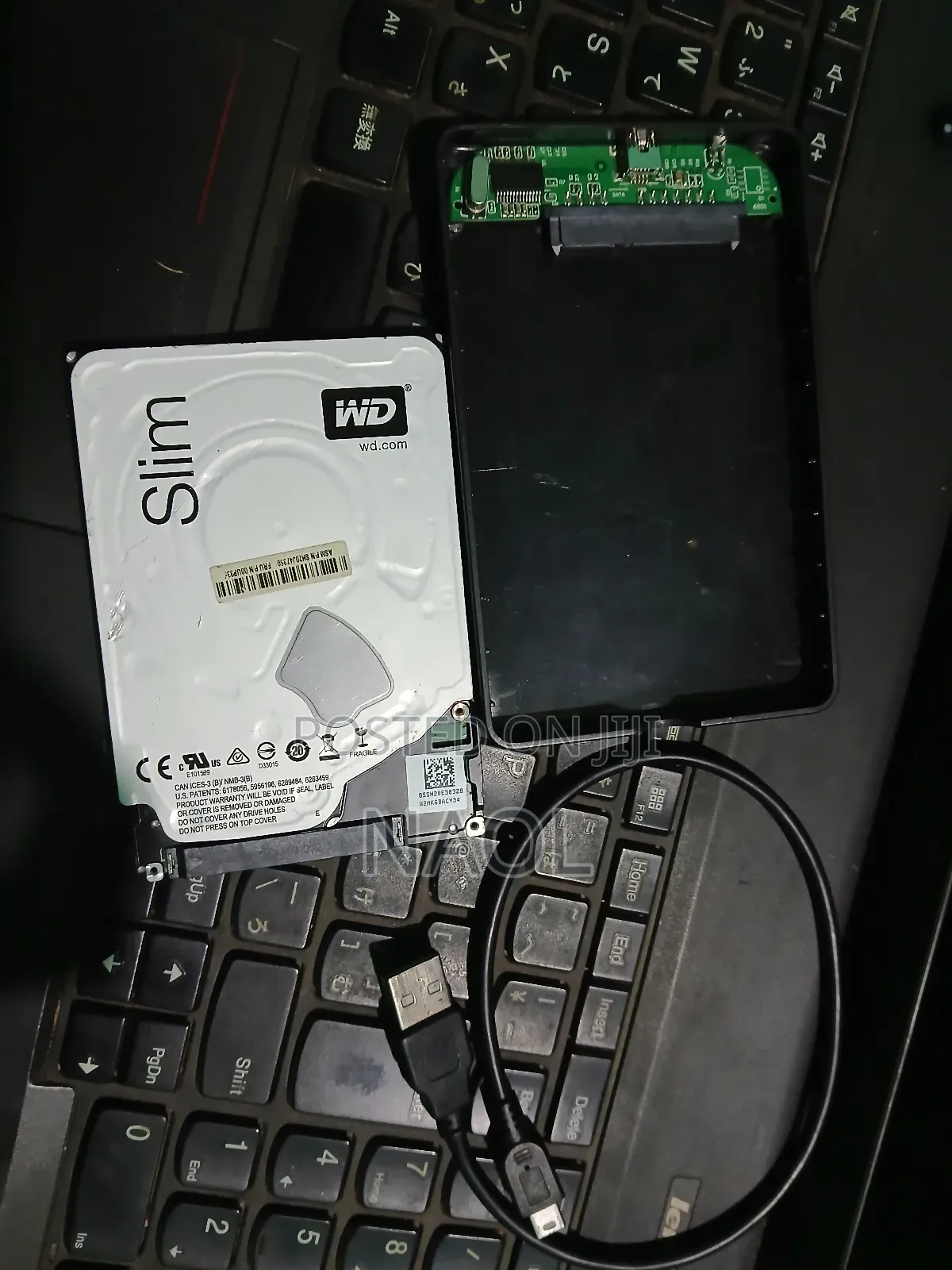 Hard Drive With Case