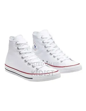#Converse All Star Single Sole White
