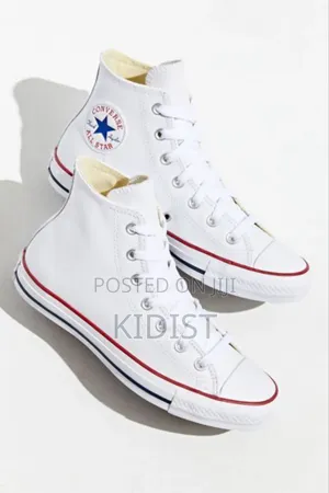 #Converse All Star Single Sole White
