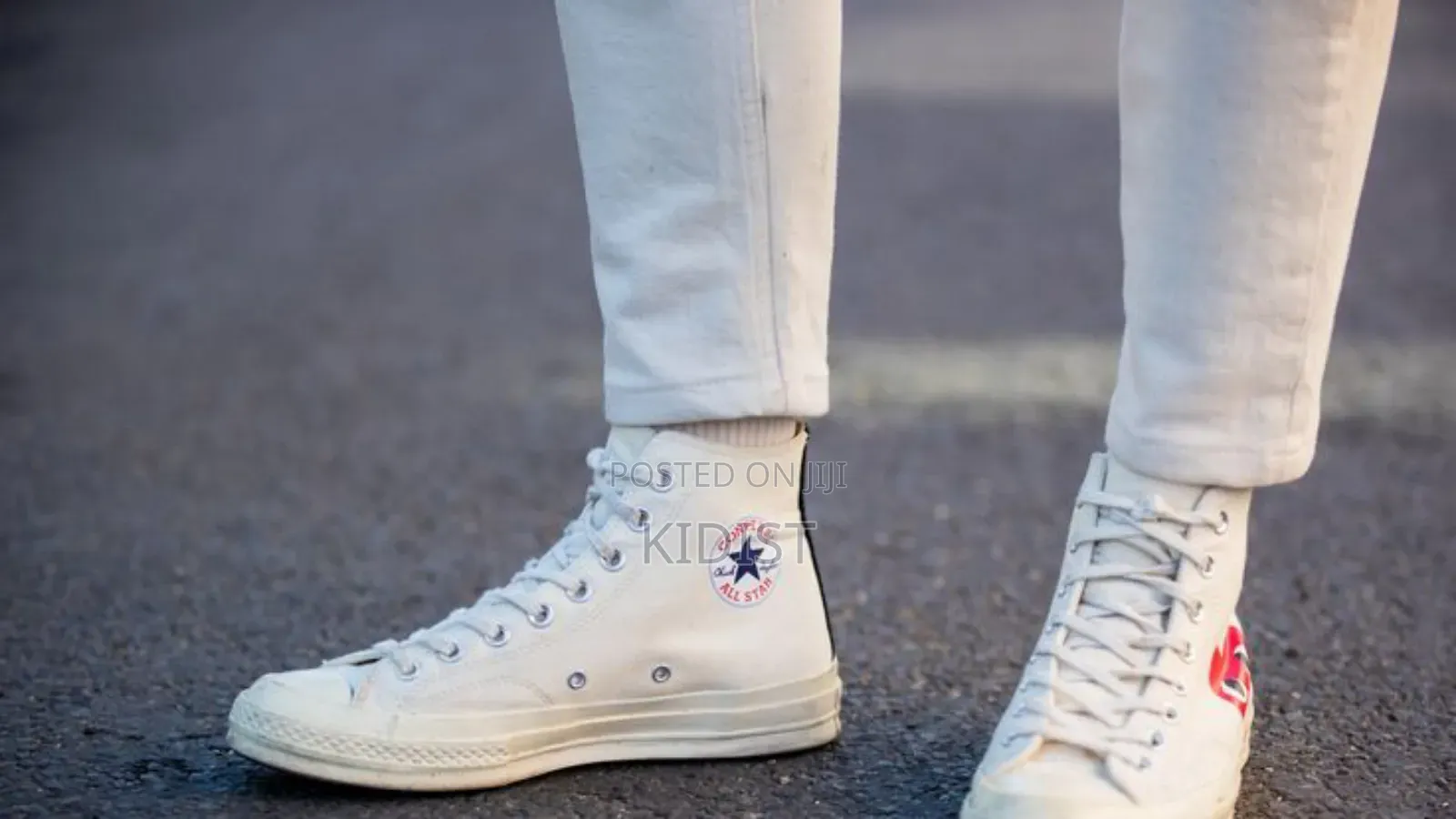#Converse All Star Single Sole White
