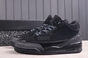 Nike #Air_jordan 3 Black Cat