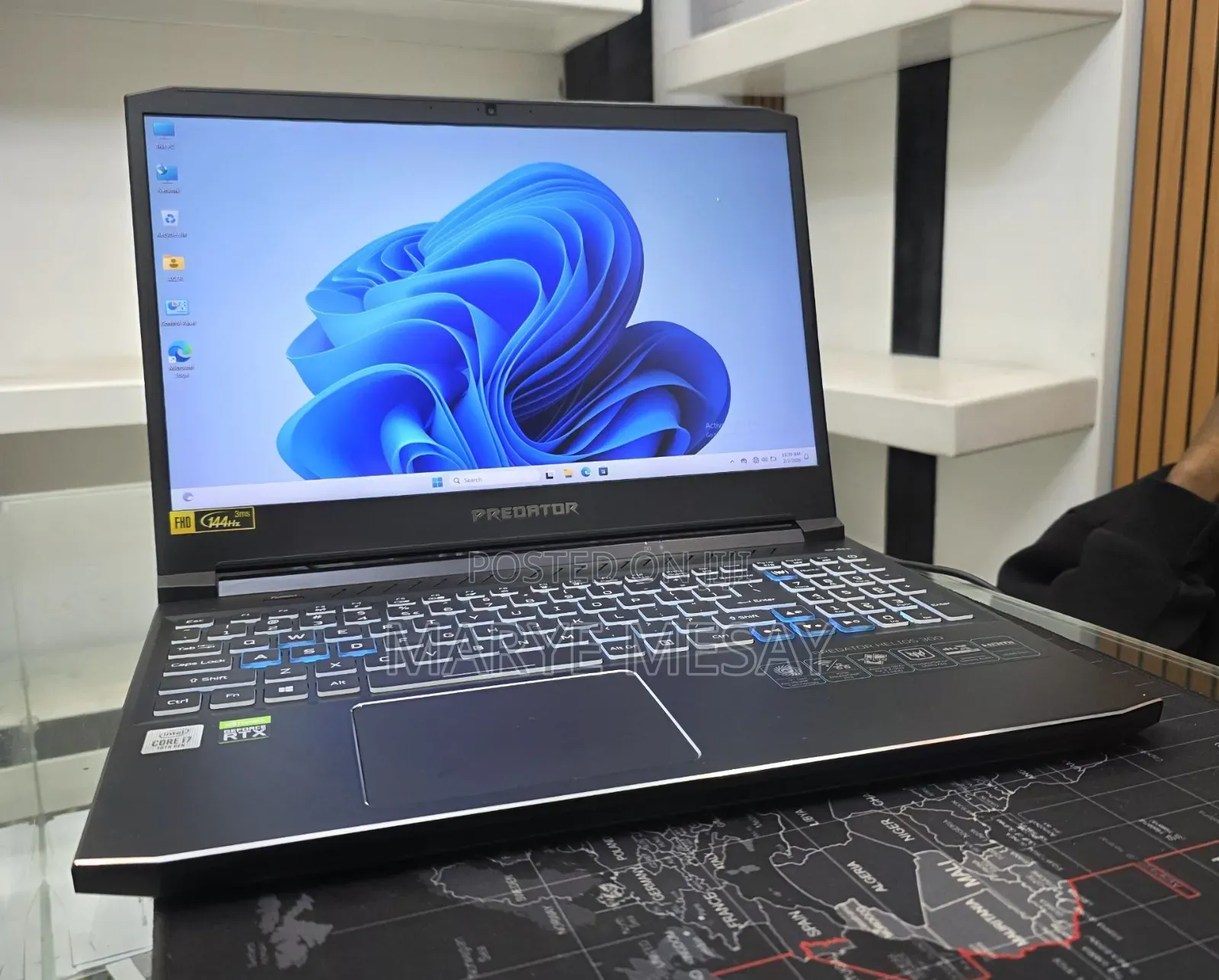 New Laptop Acer Predator Helios 300 16GB Intel Core I7 SSD 1T